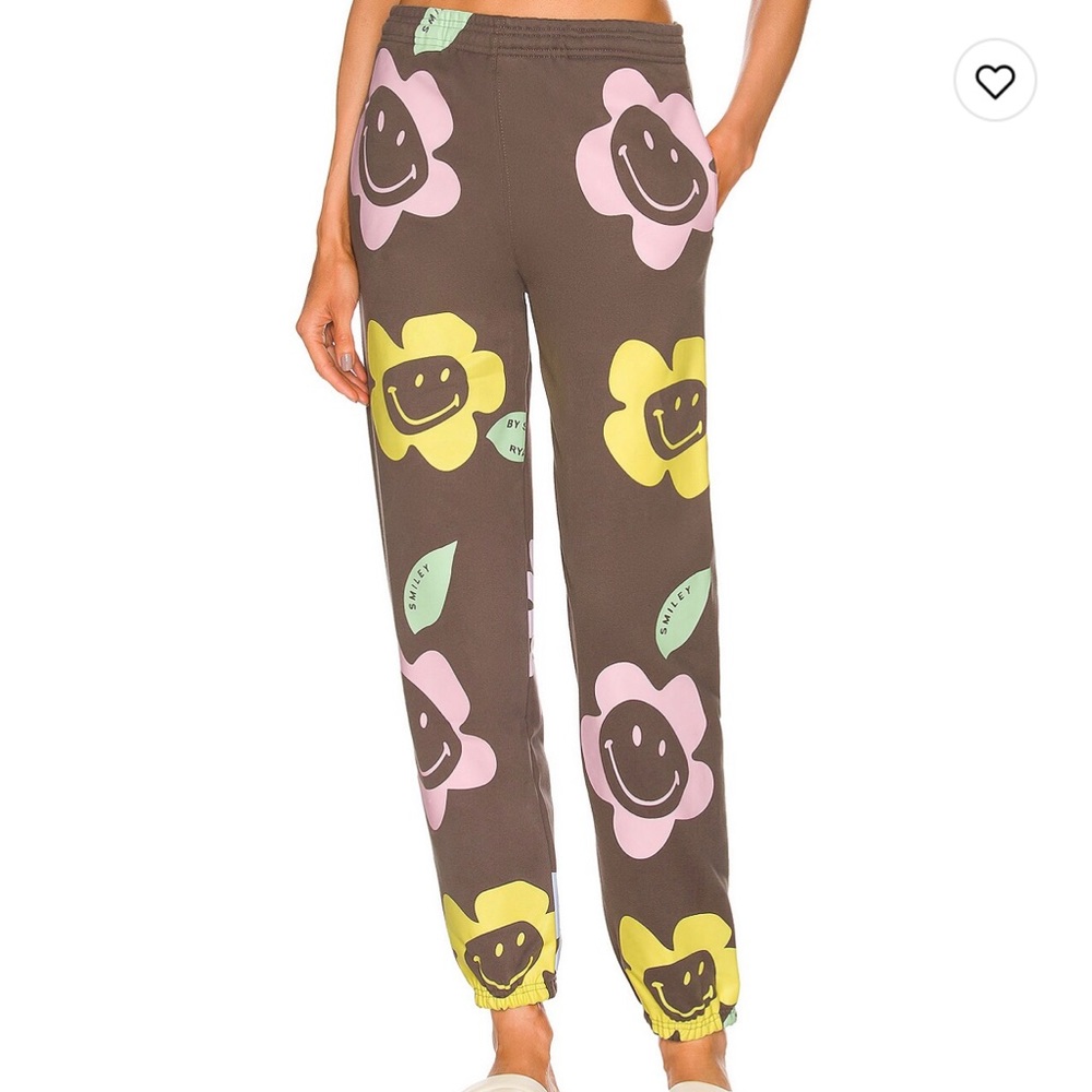 Revolve Happy Garden Sweats by Samii Ryan NWOT Small